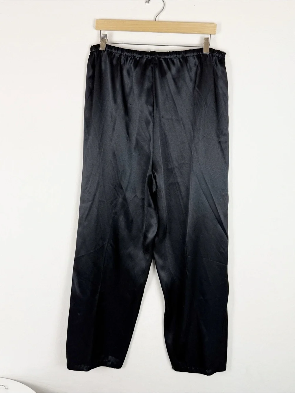 NWT Vintage Halston 2-Piece Satin Loungewear Set Floral Top and Pants